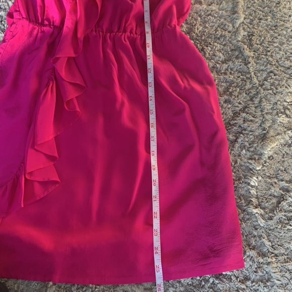 Off the shoulder Fuchsia dress - Picture 6 of 6